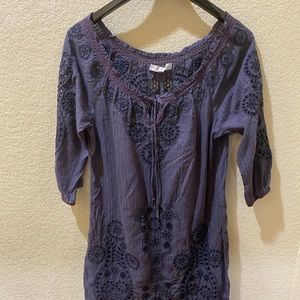 3J Workshop purple dress